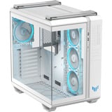 ASUS  boîtier midi tower Blanc | 3x USB-A | 1x USB-C | Window
