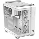 ASUS  boîtier midi tower Blanc | 3x USB-A | 1x USB-C | Window
