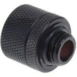 Alphacool HF 16/10 raccord G1/4 - Noir profond, Connecteur Noir, 6 pièces
