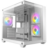 Antec  boîtier midi tower Blanc | 2x USB-A | Window