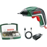 Bosch 06039A800S 215 tr/min Multicolore, Tournevis Vert/Noir, Multicolore, 215 tr/min, 4,5 N·m, 5 mm, Batterie, 3,6 V