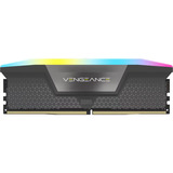 Corsair 32 Go DDR5-6000 (2x 16 Go) Kit, Mémoire vive Gris, CMH32GX5M2F6000Z36, Vengeance RGB, XMP, EXPO