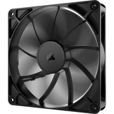 Corsair RS140 PWM, Ventilateur de boîtier Noir, 2 pièces, connecteur de ventilateur PWM à 4 broches