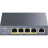 Cudy 5-Port Gigabit PoE+ Switch Noir