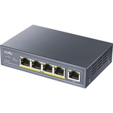 Cudy 5-Port Gigabit PoE+ Switch Noir