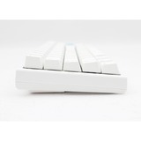 Ducky One 2 Pro Mini, clavier gaming Blanc, Layout BE, Cherry MX2A Red