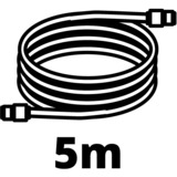 Einhell 41.327.41 4 m Noir, Métallique, Rouge, Outil souffleur Noir, Métallique, Rouge, 4 m, 900 g