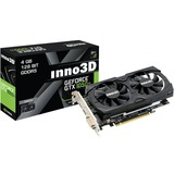 INNO3D GeForce GTX 1050 Ti Twin X2, Carte graphique HDMI, DisplayPort, DVI-D