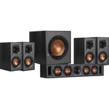 Klipsch Reference comboset 2x R-41-M + R-34C + R-100SW, Haut-parleur Noir