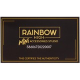 MGA Entertainment Rainbow High - Mini Accessories Studio: Collection de sacs à main, Accessoires de poupée 