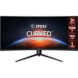 MSI Optix MAG342CQR 34" Curved UltraWide, Moniteur gaming Noir, 2x HDMI, DisplayPort, 144 Hz