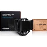 Noctua NH-D15S chromax.noir, Refroidisseur CPU Noir, Connecteur PWM à 4 broches pour le ventilateur