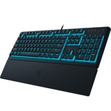 Razer Clavier de jeu à profil bas Ornata V3 X, clavier gaming Noir, Layout États-Unis, Membrane, LED RGB, keycaps en ABS