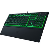 Razer Clavier de jeu à profil bas Ornata V3 X, clavier gaming Noir, Layout États-Unis, Membrane, LED RGB, keycaps en ABS