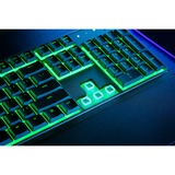 Razer Clavier de jeu à profil bas Ornata V3 X, clavier gaming Noir, Layout États-Unis, Membrane, LED RGB, keycaps en ABS
