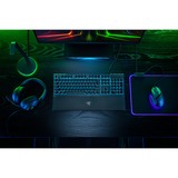 Razer Clavier de jeu à profil bas Ornata V3 X, clavier gaming Noir, Layout États-Unis, Membrane, LED RGB, keycaps en ABS
