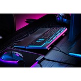 Razer Clavier de jeu à profil bas Ornata V3 X, clavier gaming Noir, Layout États-Unis, Membrane, LED RGB, keycaps en ABS