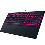Razer Ornata V3 X Low Profile RGB clavier gaming Noir, Layout US (QWERTY), Membrane, 100%