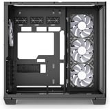 Sharkoon Steel Shark boîtier midi tower Noir | 2x USB-A | 1x USB-C | RGB | Verre Trempé