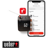 Weber Connect Smart Grilling Hub, Thermomètre Noir, WLAN, Bluetooth
