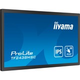 iiyama ProLite TF2438MSC-B1 23.8" Moniteur tactile  Noir, Touch, HDMI, DisplayPort, Audio