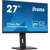 iiyama ProLite XUB2793HS-B6 27" Moniteur  Noir, 100Hz, HDMI, DisplayPort, Audio, AMD FreeSync