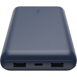 Belkin BOOSTCHARGE 20.000 mAh, Powerbank Bleu