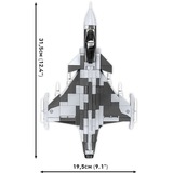COBI Forces armées - Saab JAS 39 Gripen E, Jouets de construction Échelle 1:48