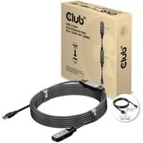 Club 3D Répéteur actif USB 3.2 Gen1, Câble Noir, 10 mètres, inclus CAC-1408 USB-A - Micro-USB