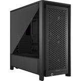 Corsair FRAME 4000D RS boîtier midi tower Noir | 2x USB-A | 1x USB-C | Verre Trempé