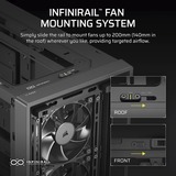 Corsair FRAME 4000D RS boîtier midi tower Noir | 2x USB-A | 1x USB-C | Verre Trempé