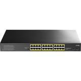 Cudy GS1028PS2, Switch Noir, 24x PoE+, 2x Uplink SFP