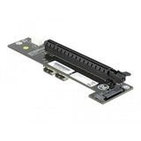 DeLOCK Convertisseur 2 x SFF-8654 à PCIe x16 Bifurcation, Carte d'interface PCIe, Noir, Taïwan, 40 mm, 150 mm, 21 mm