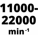 Einhell TC-MG 220/1 E Noir, Rouge 44000 OPM, Outil de multi fonction Rouge/Noir, Meulage, Sciage, Décapage, Noir, Rouge, 44000 OPM, 22000 OPM, 3,2°, Secteur