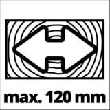 Einhell TC-MS 216 5000 tr/min, Coupe-et scie à onglet Rouge/Noir, 5000 tr/min, 12 cm, Secteur, 220 - 240 V, 50 Hz, 364 mm