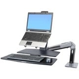 Ergotron LX Bras pour PC portable pour montage sur le bureau, Support Noir