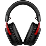 HyperX Cloud III Wireless, Casque gaming Noir/Rouge, PC, PlayStation 4, PlayStation 5