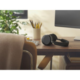 Jabra Evolve3 85 casque over-ear Noir, Unified Communications (UC), Link390 USB-A, Wireless Charger