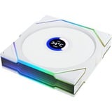 Lian Li UNI FAN TL 120 LCD Wireless Reverse Blade ventilateur de boîtier RGB  Blanc, 120 x 124 x 28 mm, PWM, 1x 9 broches USB