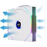 Lian Li UNI FAN TL 120 LCD Wireless Reverse Blade ventilateur de boîtier RGB  Blanc, 120 x 124 x 28 mm, PWM, 1x 9 broches USB