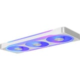 NZXT F360U ventilateurs de boîtier RGB  Blanc, 3 pièces, 360 x 120 x 25 mm