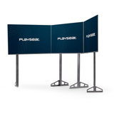 Playseat® TV Stand Triple, Support Argent