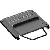 Res-Tech GT Pedal Flat Support Adjustable, Montage Noir, Réglable