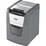 Rexel Destructeur de documents Optimum Auto+ 100X à coupe transversale, Broyeur de document Gris