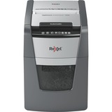 Rexel Destructeur de documents Optimum Auto+ 100X à coupe transversale, Broyeur de document Gris