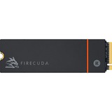 Seagate FireCuda 530 4 To avec dissipateur thermique, SSD Noir, ZP4000GM3A023, PCIe 4.0 x4, NVMe 1.4, M.2 2280