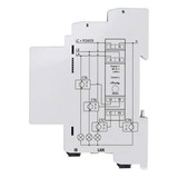 Shelly Pro 3EM-120A, Économie d'énergie Gris, Triphasé, Wi-Fi, Bluetooth, DIN-rail
