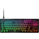 SteelSeries Apex 9 TKL RGB clavier gaming Noir, Layout FR (AZERTY), SteelSeries OmniPoint, 80% (TKL), Double-shot PBT
