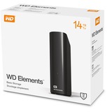 WD Elements Desktop, 14 To, Disque dur Noir, WDBWLG0140HBK-EESN, Micro-USB-B 3.2 (5 Gbit/s)