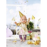 ZAPF Creation BABY born - Ensemble de costumes de poupée Manteau Joyeux Anniversaire, Accessoires de poupée 43 cm